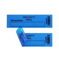 Non transfer invalid label stickers