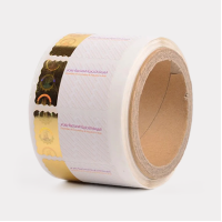 Hot stamping holographic stickers